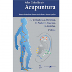 Atlas colorido de acupuntura - Pontos sistêmicos, pontos auriculares e ponto gatilho